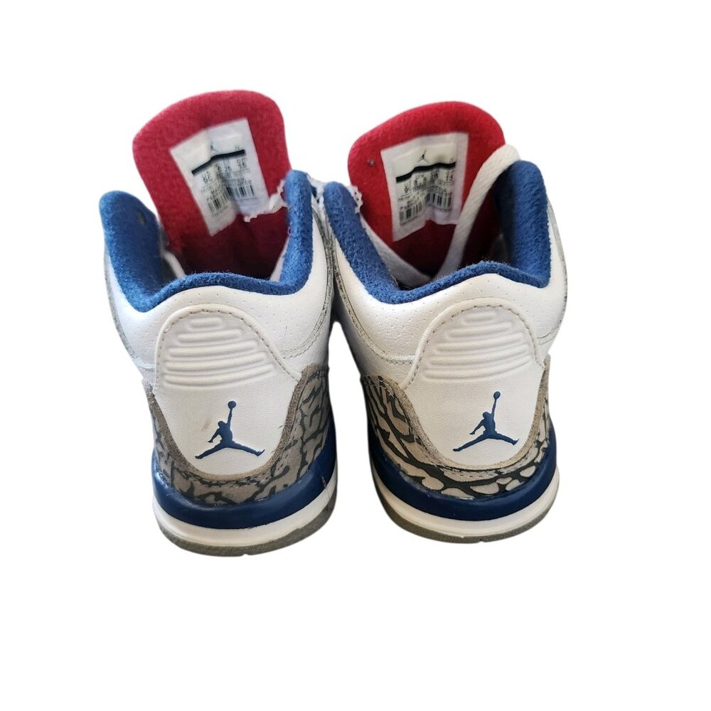 Air Jordan 3 Retro True Blue (Toddler 9C) - Picture 3 of 6
